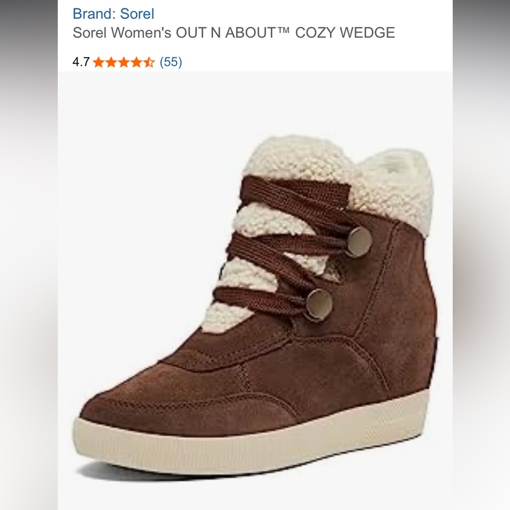 Sorel Women's Out N About Cozy Wedge